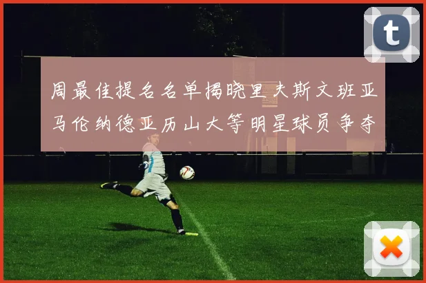 周最佳提名名单揭晓里夫斯文班亚马伦纳德亚历山大等明星球员争夺荣誉