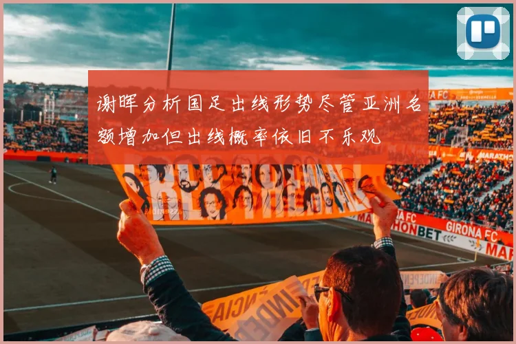 谢晖分析国足出线形势尽管亚洲名额增加但出线概率依旧不乐观